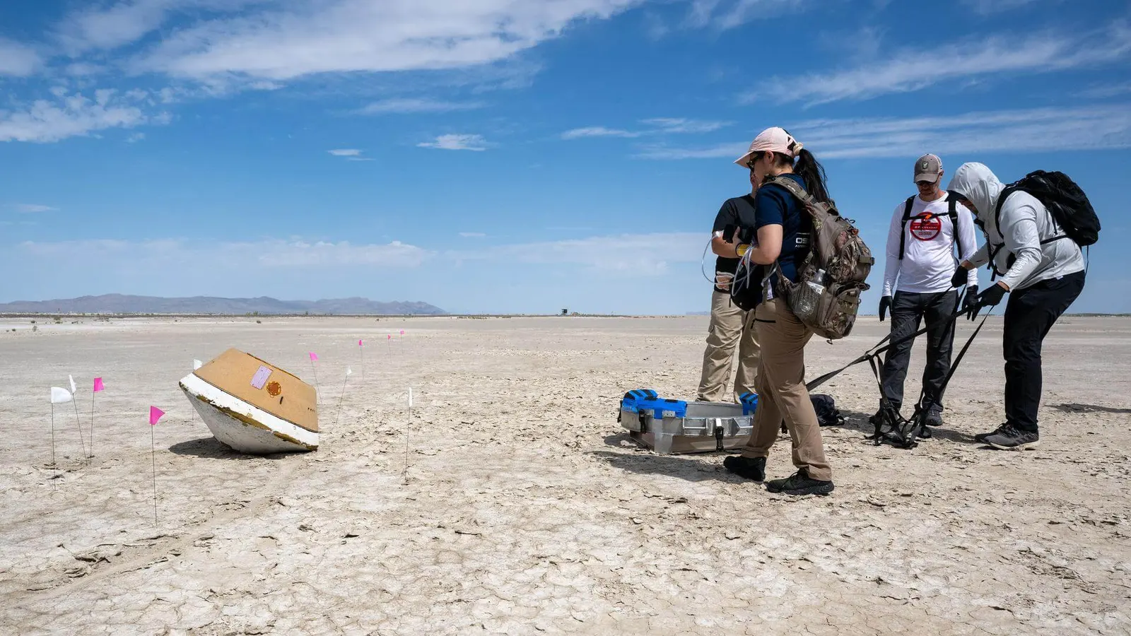 Asteroid Capsule Drop Test Briefing