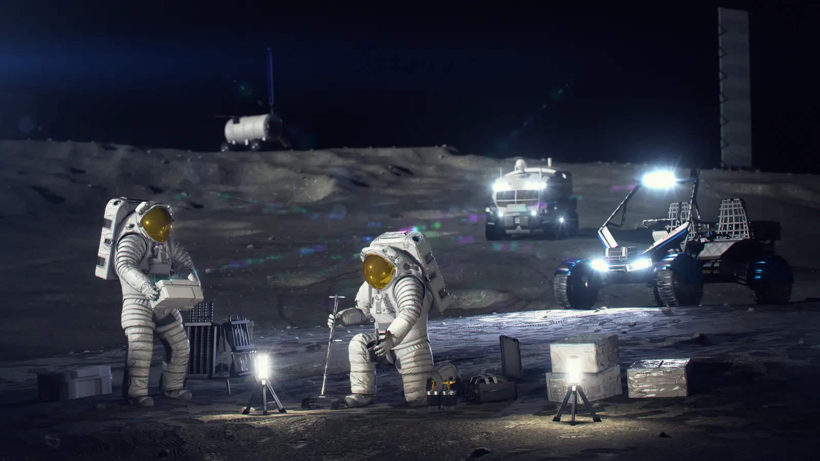 NASA Moon Base News Conference