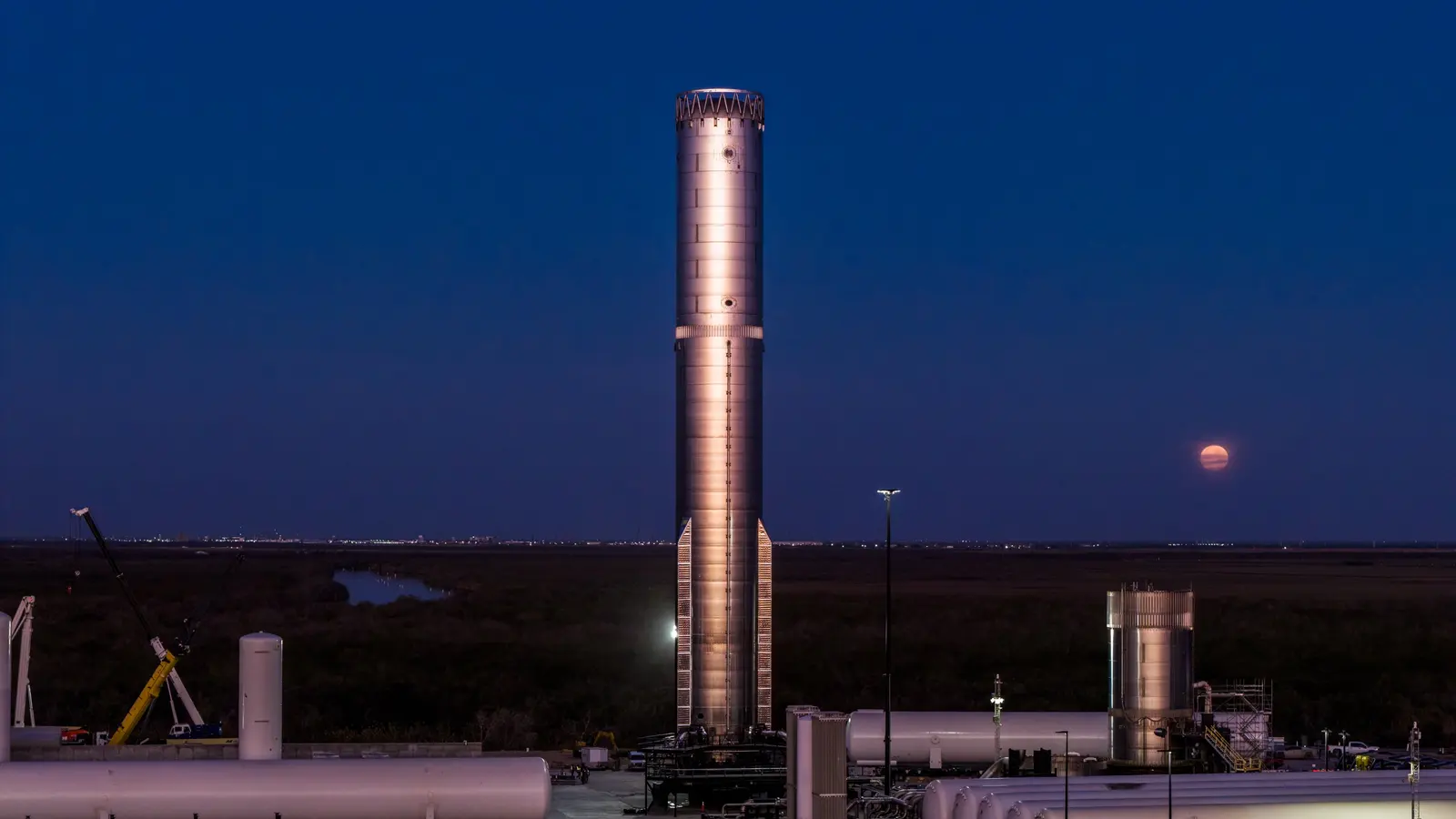 Booster 21 Rollout to the Launch Site