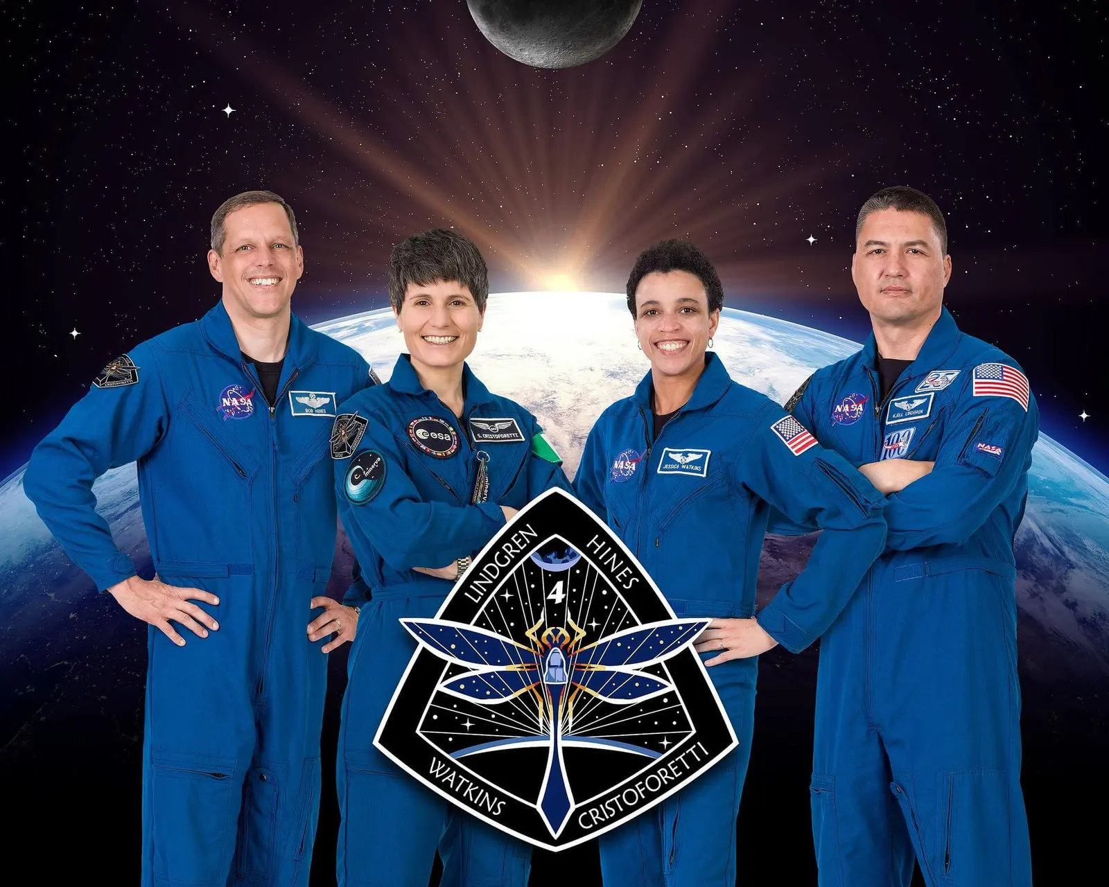 SpaceX Crew-4 Farewell and Change of Command Ceremony
