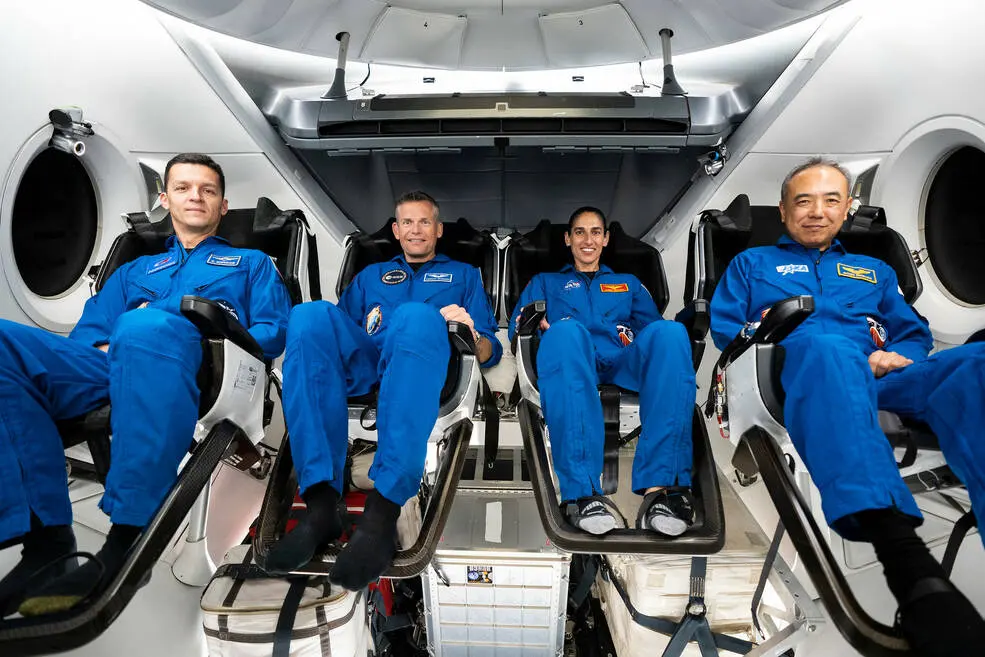 Crew-7 Arrival at Kennedy Space Center