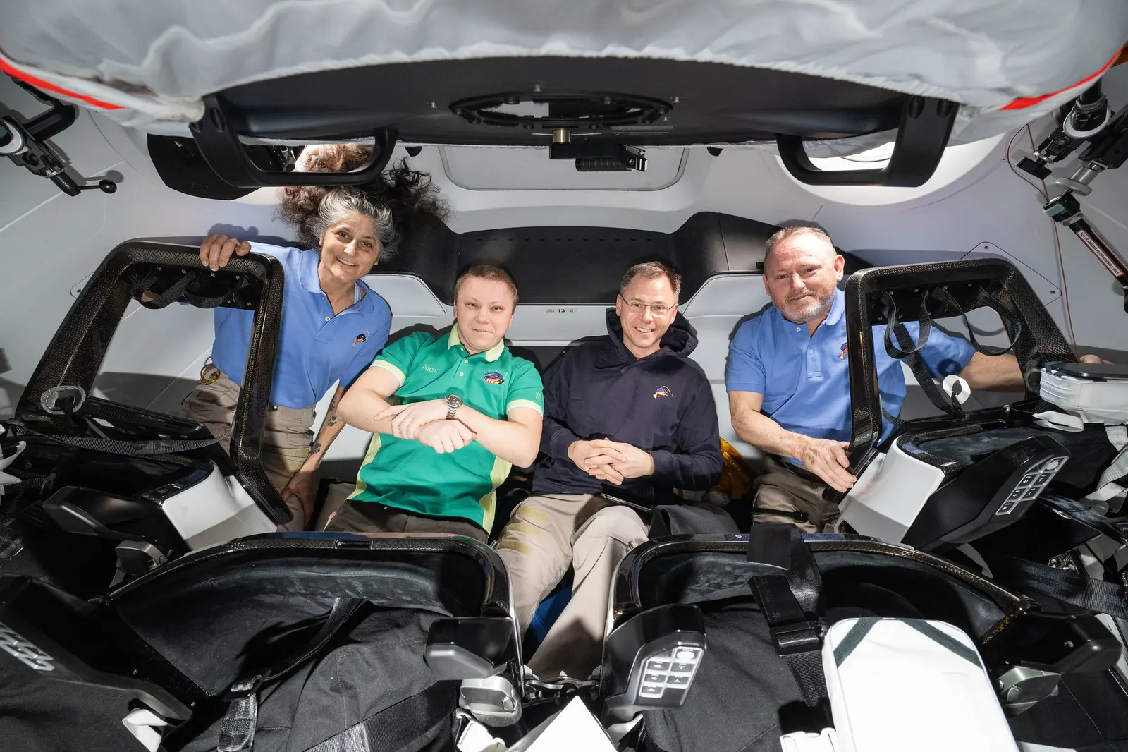 Crew-9 Pre-Departure On-Orbit News Conference