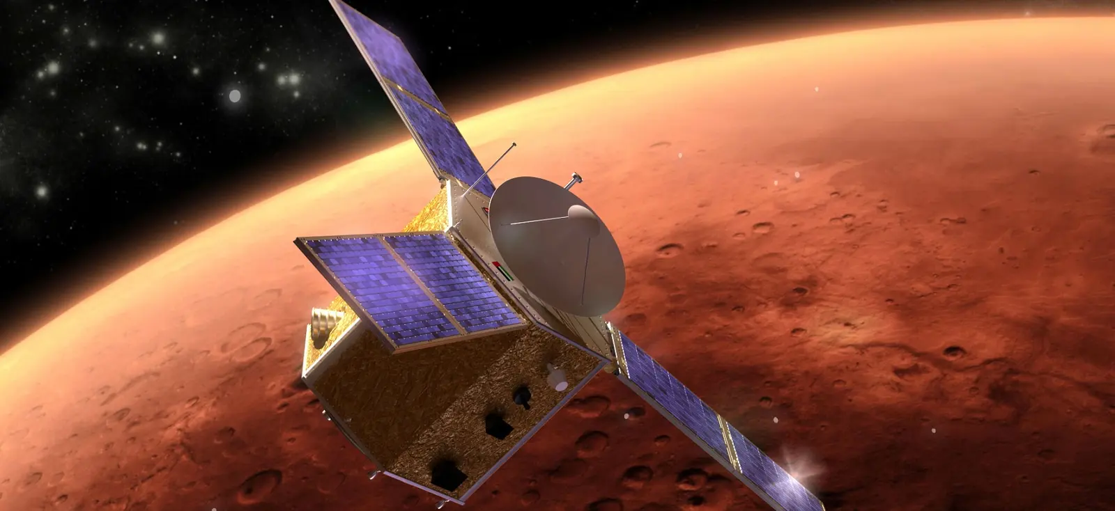 Emirates Mars Mission 'Hope' Mars Orbit Insertion