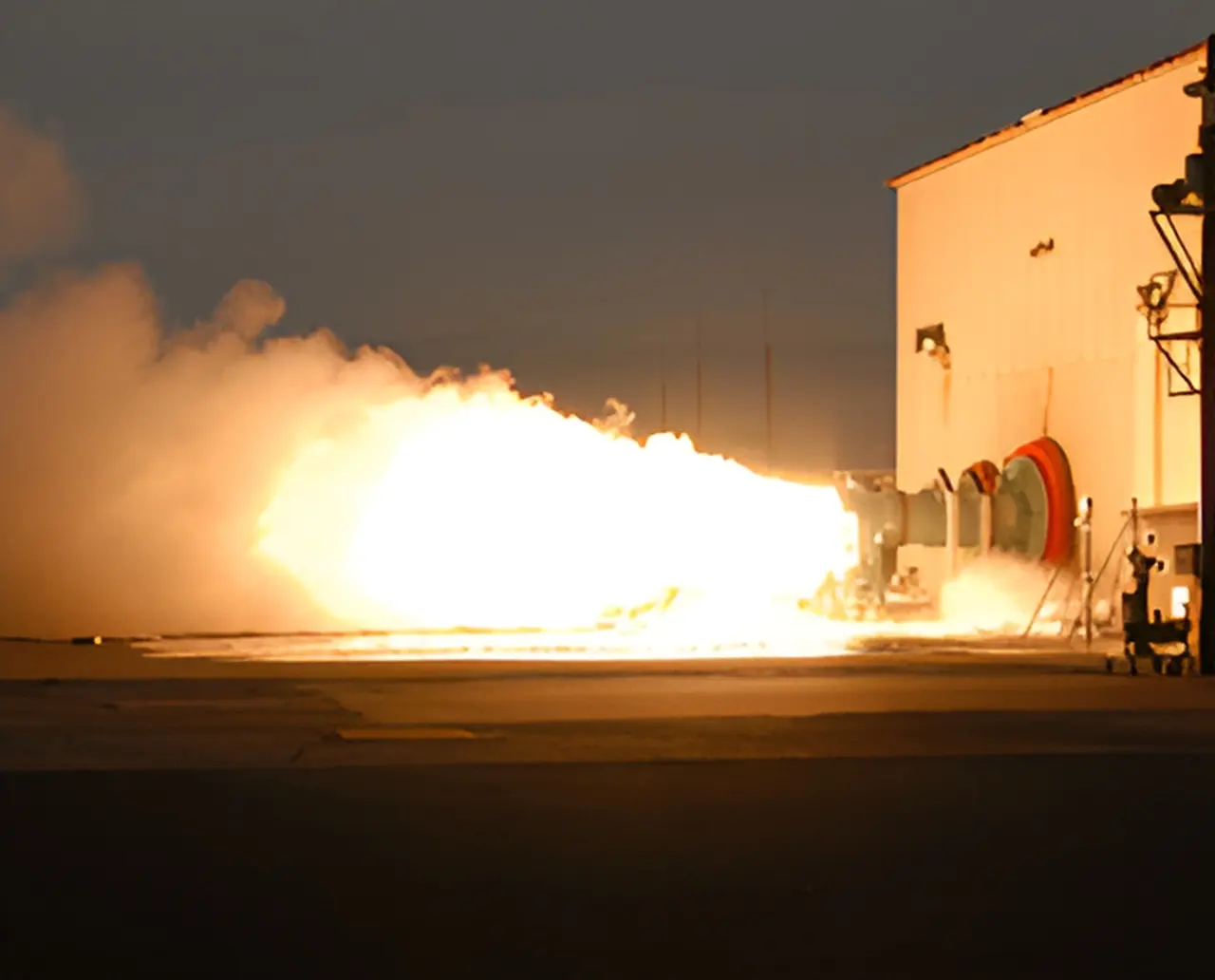 Epsilon S 2nd Stage Motor Static Fire