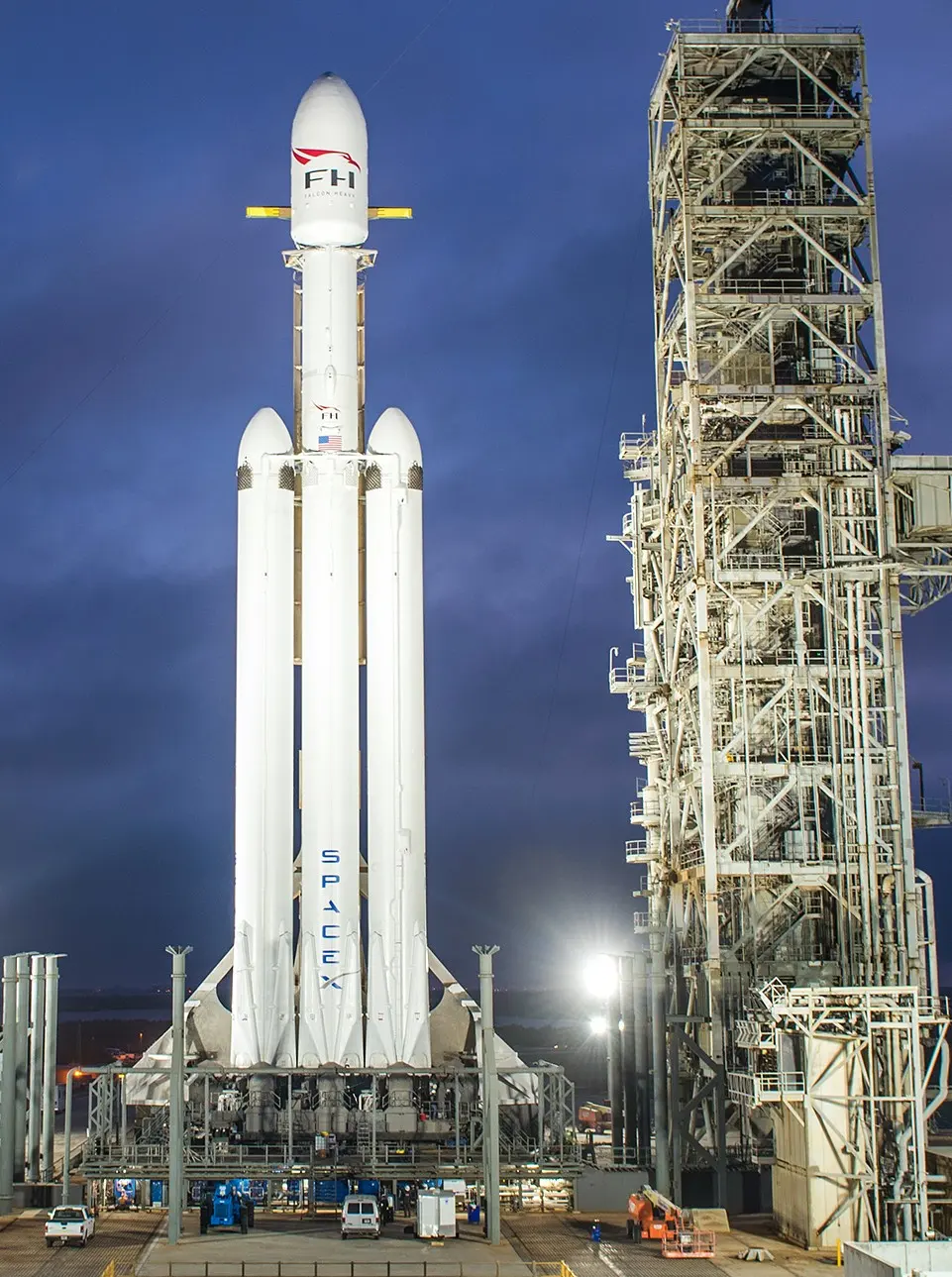 Falcon Heavy - Static Fire