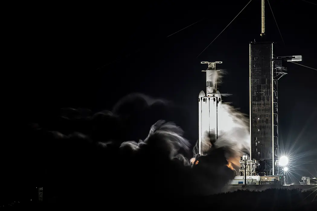 Falcon Heavy Static Fire for USSF-52