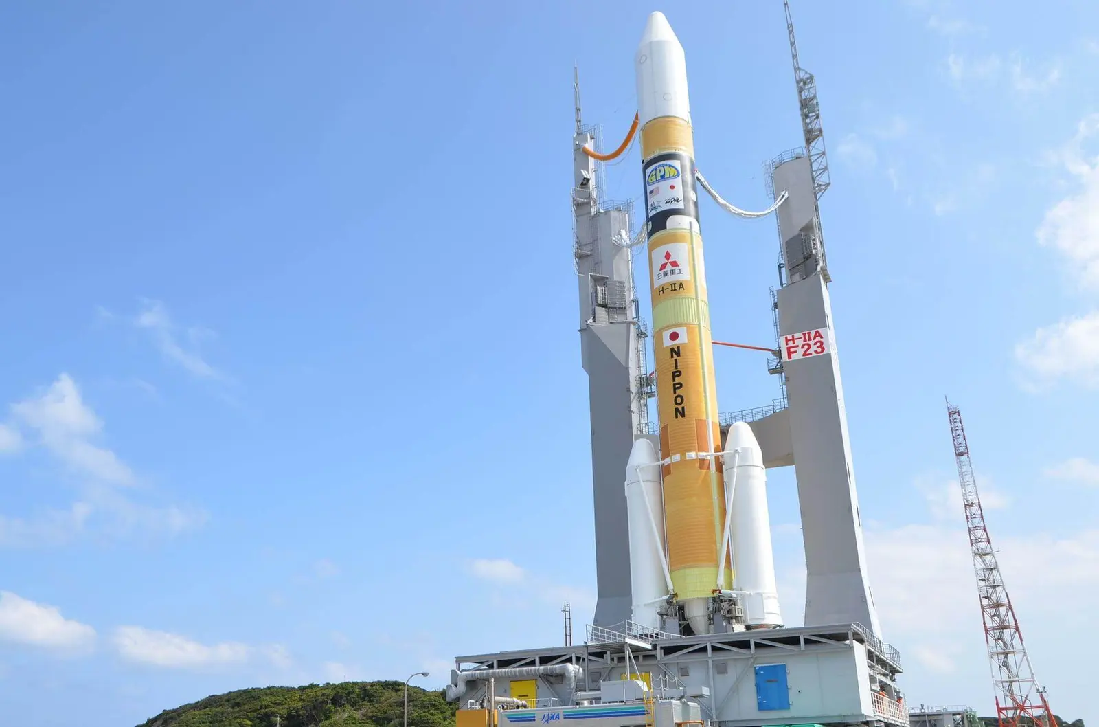 H-2A Rocket F47 Rollout