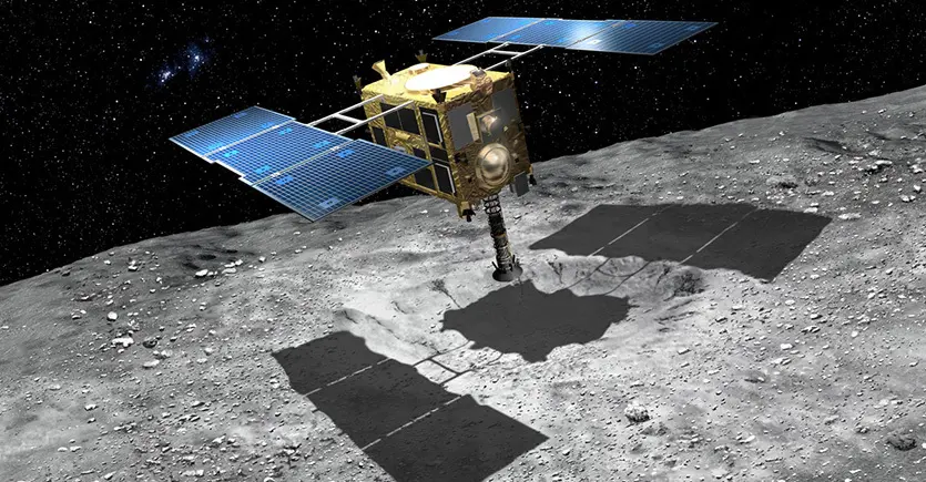Hayabusa 2 Departure from Ryugu
