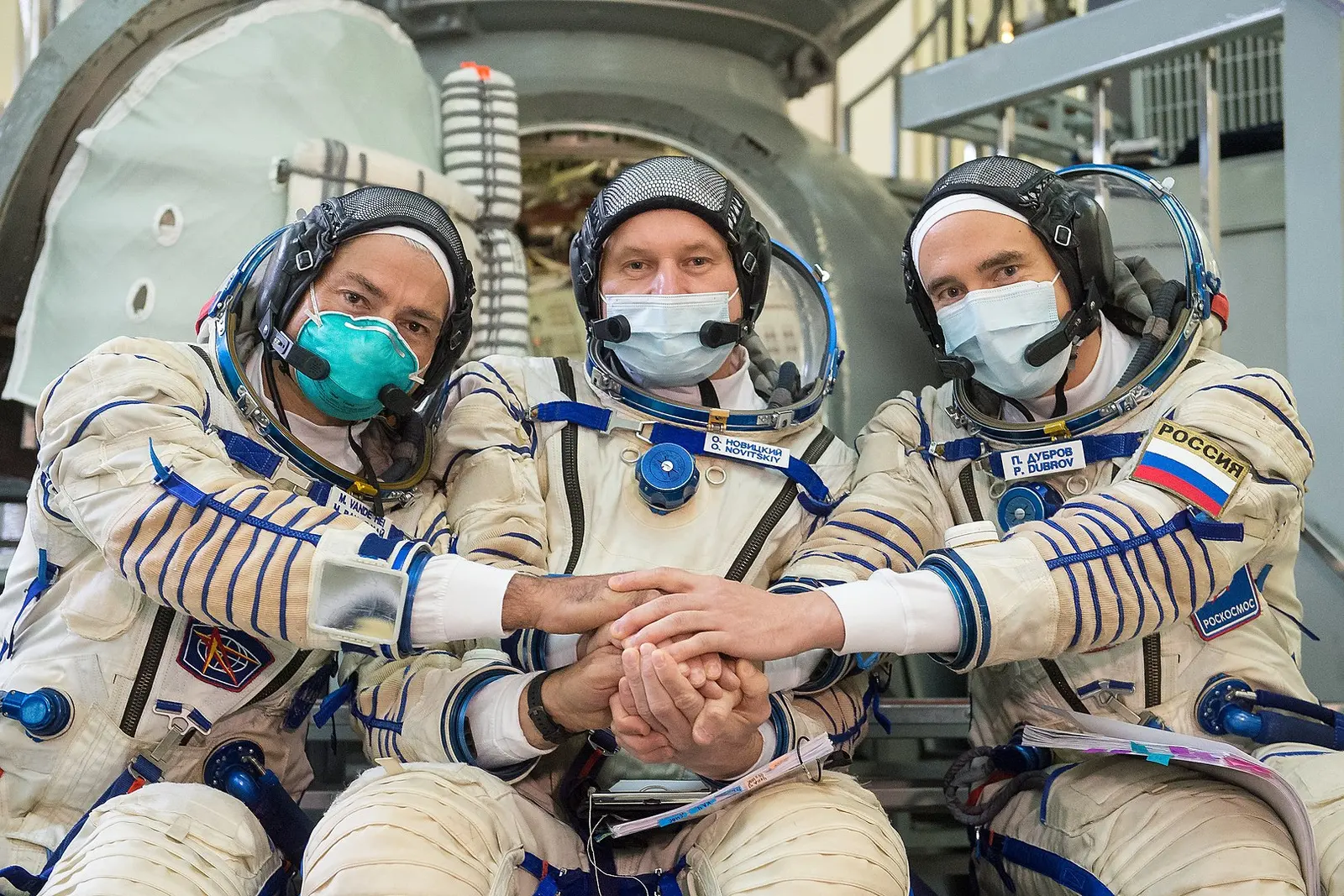 ISS Expedition 64-65 Change of Command Ceremony