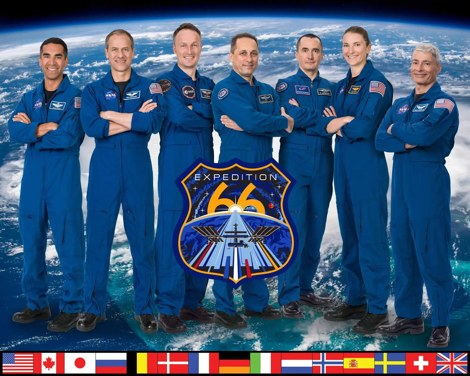 ISS Expedition 66 Change of Command Ceremony