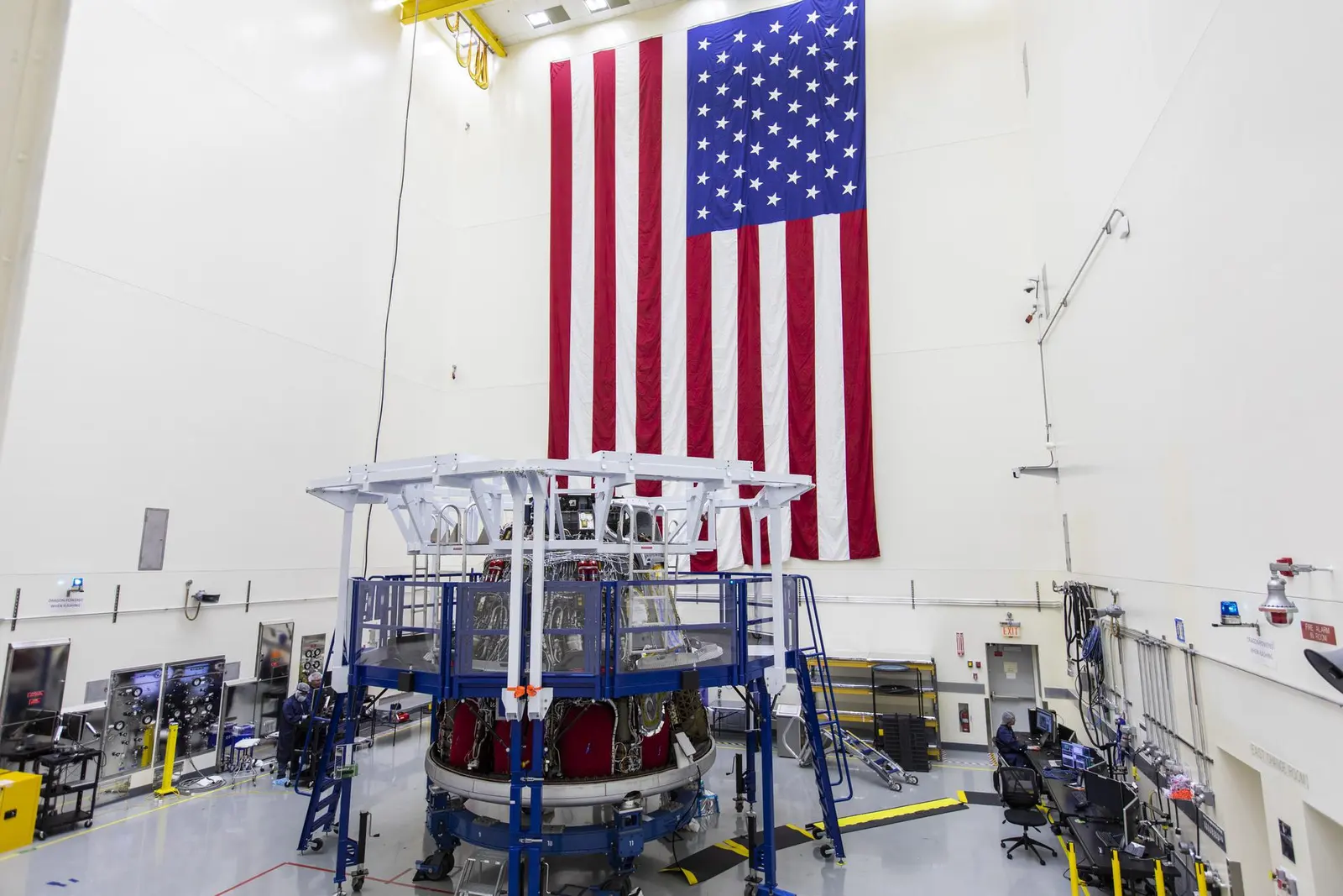 NASA Administrator Visit at SpaceX Headquarters