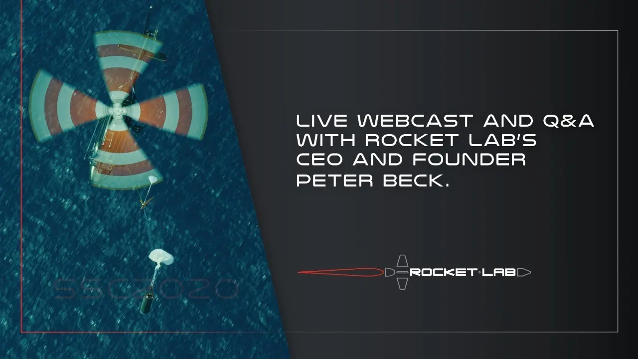 Rocket Lab SmallSat Update and Q&A