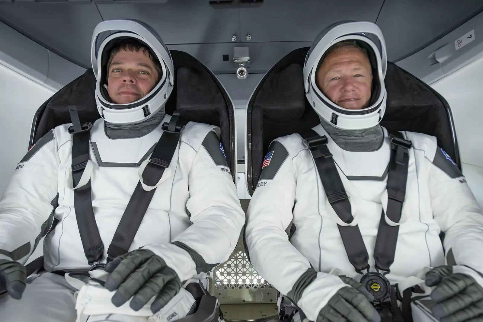 SpaceX DM-2 Crew Dragon Crew News Conference