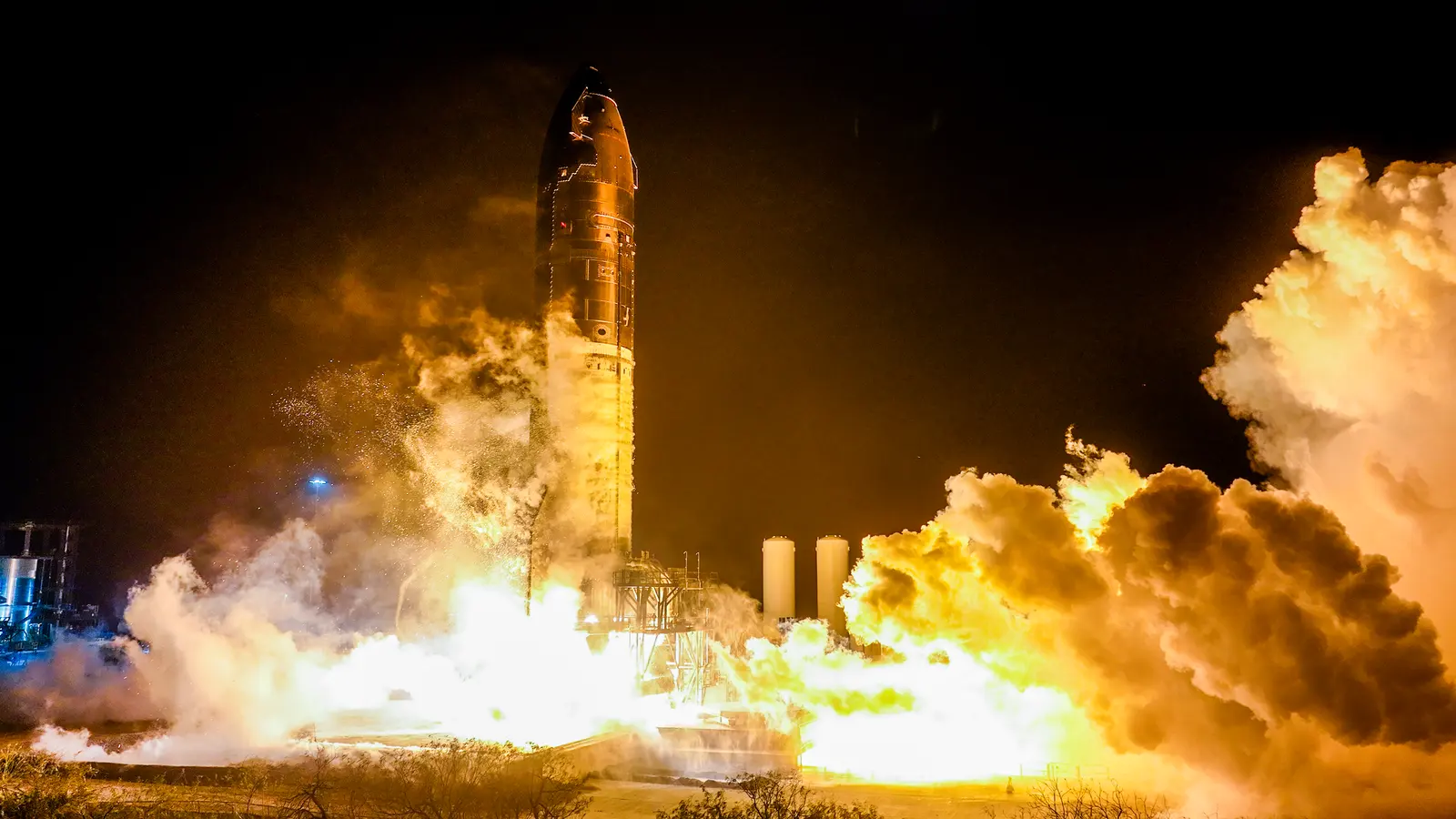 SpaceX Starship S39 Static Fire