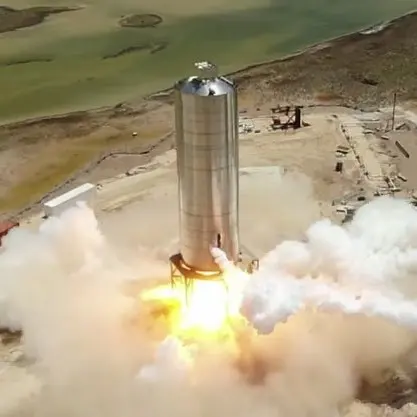 Starship SN5 Static Fire